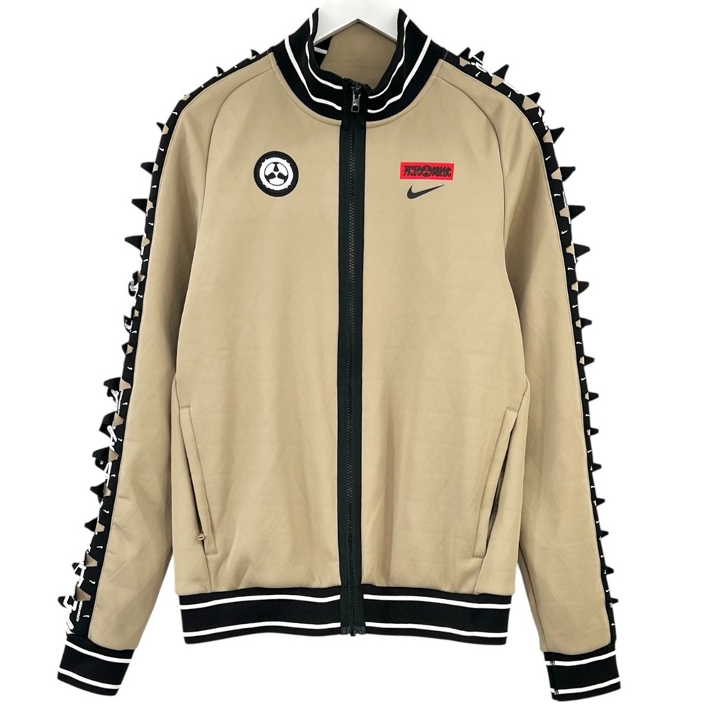 Acronym x Nike Therma Fit Knit Jacket - Beige Full Zip Unisex Track Jacket sz S